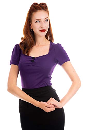 Retro Elegance: Ro Rox Doris Pinup Sweetheart Blouse