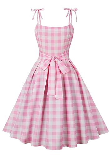 Vintage Vixen: Nihsatin 1950s Rockabilly Swing Dress with Polka Dots