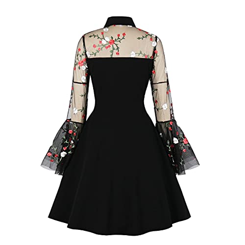 Vintage Polka Dot 1950s Retro Swing Dress - Get Ready to Rockabilly the Party!