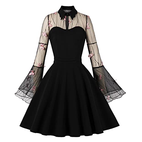 Vintage Polka Dot 1950s Retro Swing Dress - Get Ready to Rockabilly the Party!