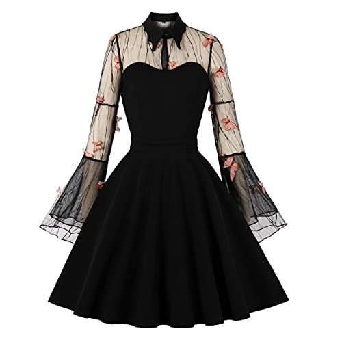 Vintage Polka Dot 1950s Retro Swing Dress - Get Ready to Rockabilly the Party!