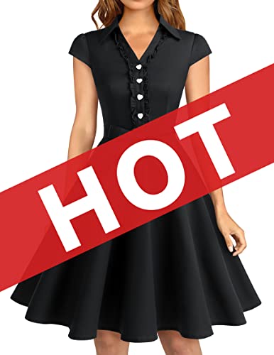 Vintage Elegance: Wedtrend Women's 1950s Retro Rockabilly Swing Dress