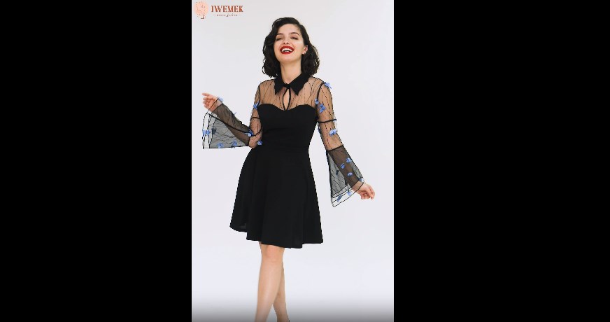 Vintage Polka Dot 1950s Retro Swing Dress - Get Ready to Rockabilly the Party!