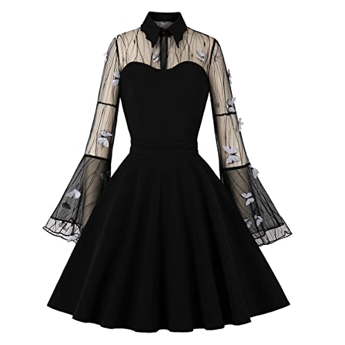 Vintage Polka Dot 1950s Retro Swing Dress - Get Ready to Rockabilly the Party!