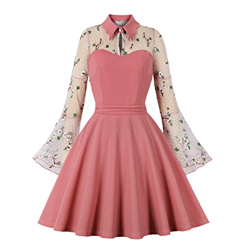 Vintage Polka Dot 1950s Retro Swing Dress - Get Ready to Rockabilly the Party!