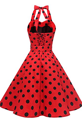 Vintage Polka Audrey Dress - Your Perfect Retro Chic Cocktail Look