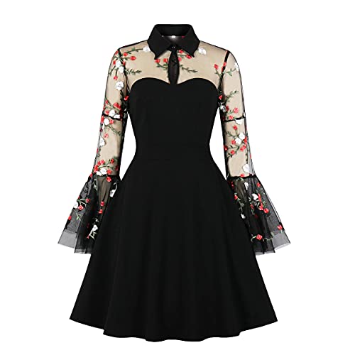 Vintage Polka Dot 1950s Retro Swing Dress - Get Ready to Rockabilly the Party!