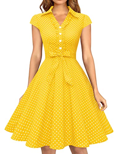 Vintage Elegance: Wedtrend Women's 1950s Retro Rockabilly Swing Dress