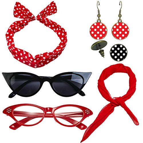 Retro Glamour - 1950's Womens Costume Accessories Set