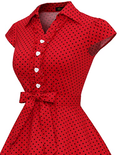 Vintage Elegance: Wedtrend Women's 1950s Retro Rockabilly Swing Dress