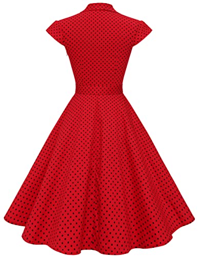 Vintage Elegance: Wedtrend Women's 1950s Retro Rockabilly Swing Dress