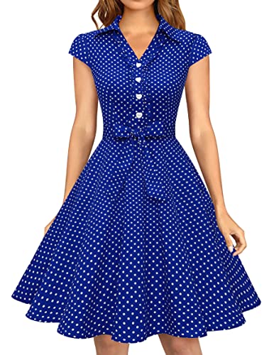 Vintage Elegance: Wedtrend Women's 1950s Retro Rockabilly Swing Dress