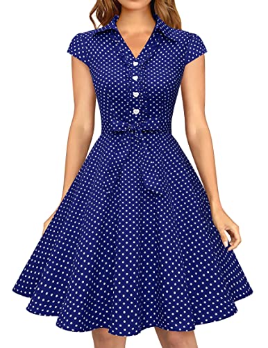 Vintage Elegance: Wedtrend Women's 1950s Retro Rockabilly Swing Dress